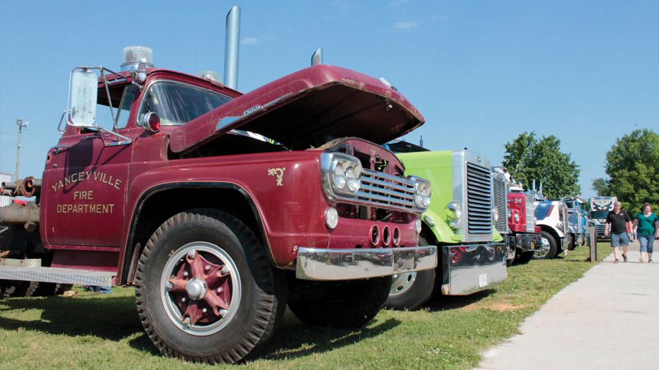 Lester J. Brown Antique Truck Show NC Transportation Museum
