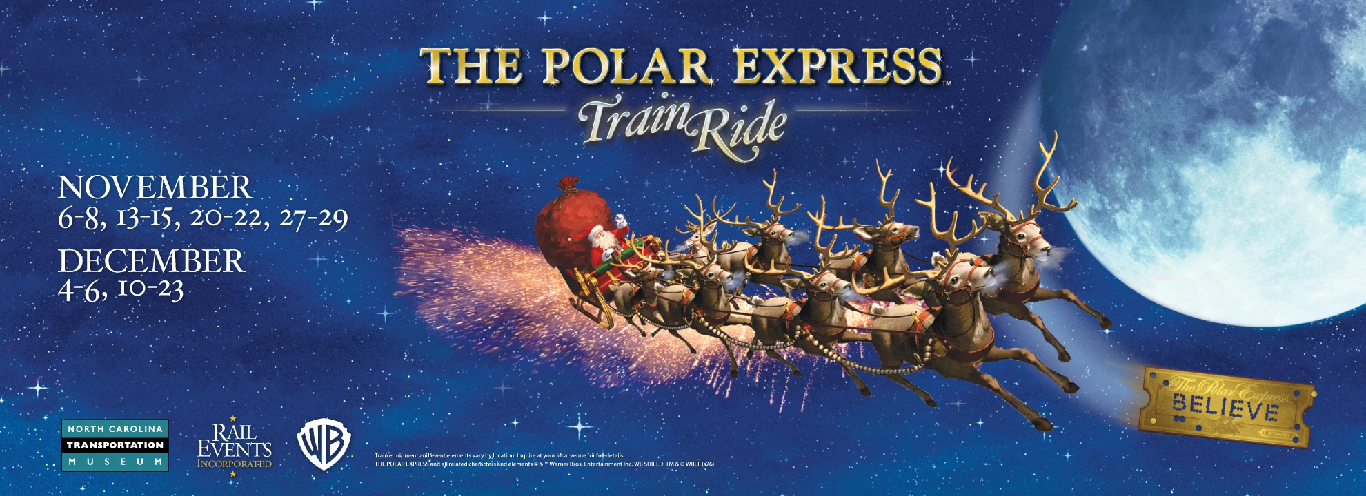 The Polar Express Train Ride