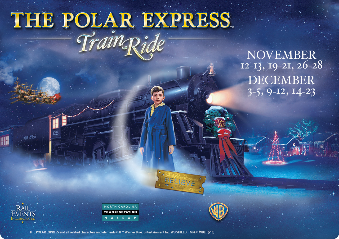 The Polar Express™ Train Ride NC Transportation Museum