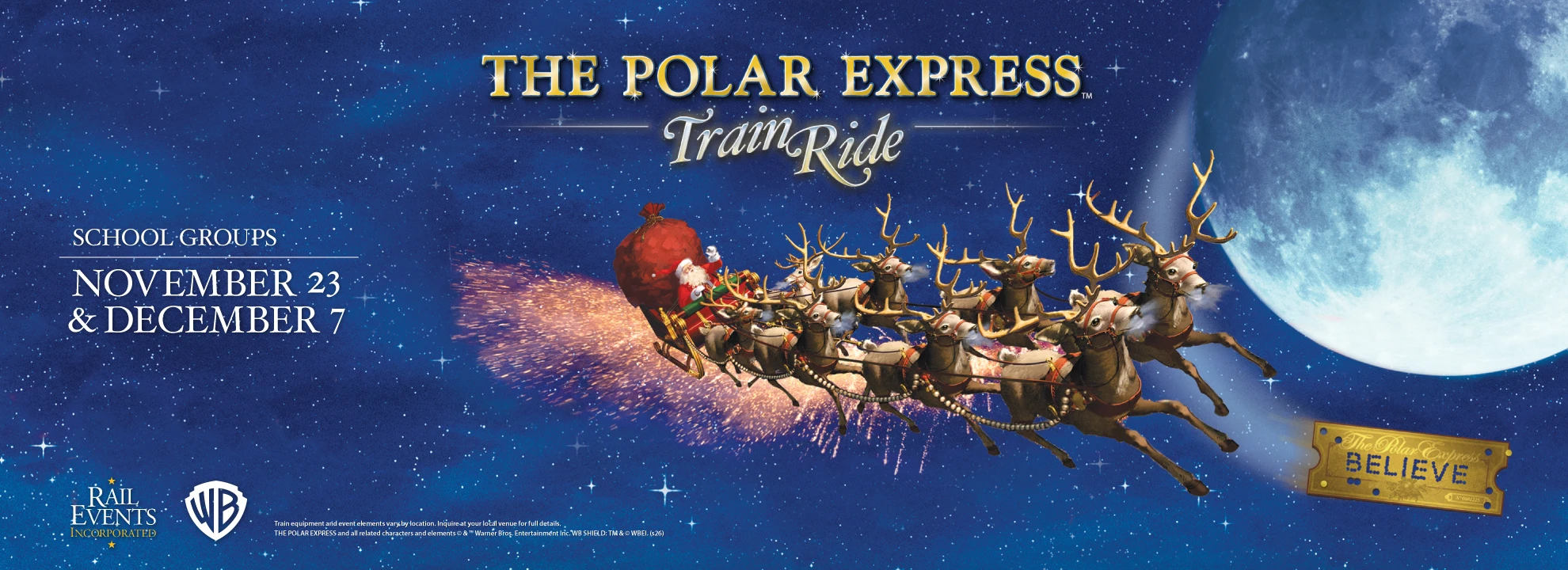 The Polar Express Train Ride